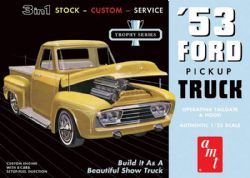 AMT -  1/25 - FORD PICKUP 1953 -  TROPHY SERIES 882